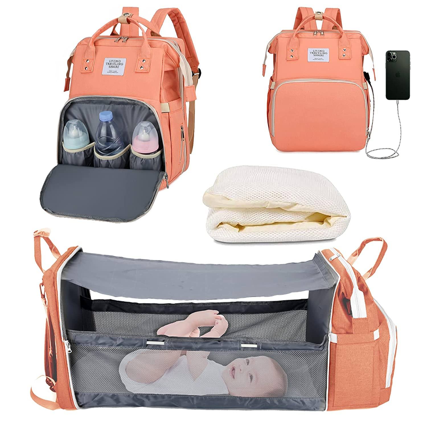 BabyNappy™ Sacs à langer Portatif. Berceau de voyage. - myshopbaby-mom.com