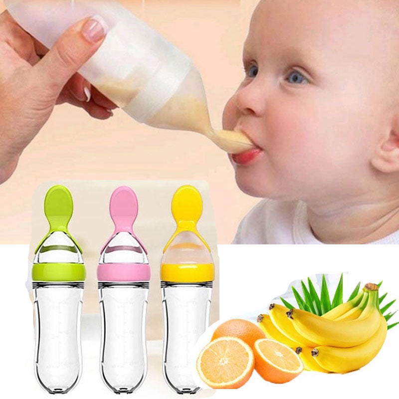 EasyBottle™ Biberon avec cuillère pour nouveau-né | Bébé - myshopbaby-mom.com