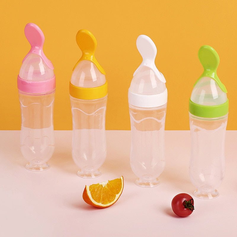 EasyBottle™ Biberon avec cuillère pour nouveau-né | Bébé - myshopbaby-mom.com