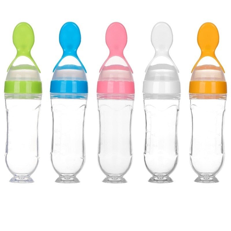 EasyBottle™ Biberon avec cuillère pour nouveau-né | Bébé - myshopbaby-mom.com